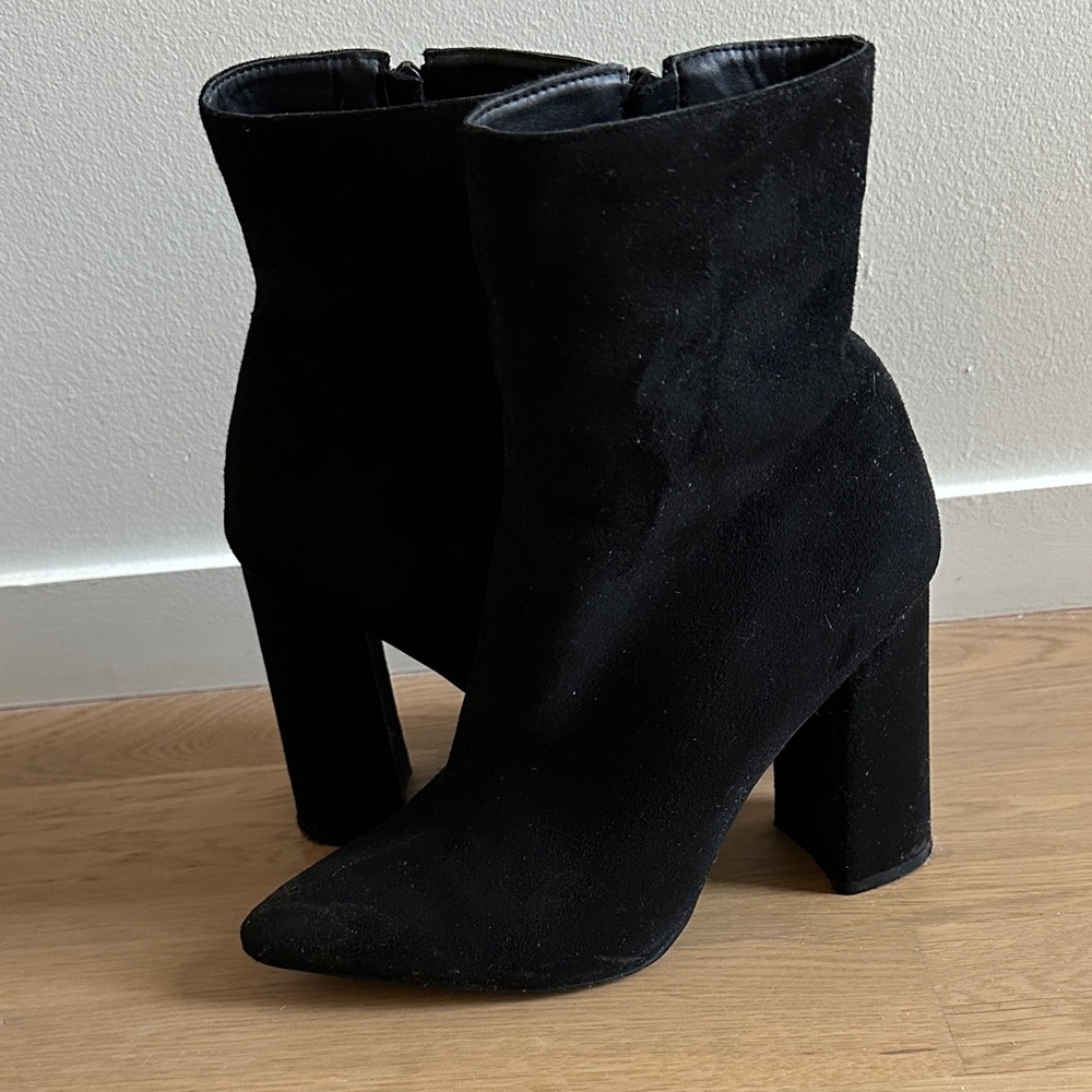 Elegant Black Women's Ankle Boots